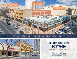Plus de détails pour 1108-1130 Fulton St, Fresno, CA - Local commercial à vendre