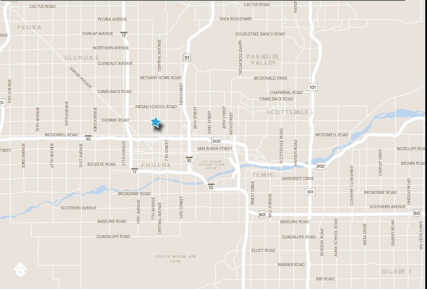 333 W Thomas Rd, Phoenix, AZ à louer - Aérien – Image 3 sur 23