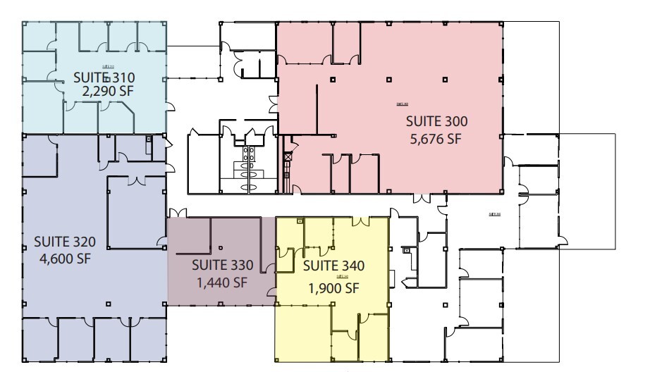 3675 Mount Diablo Blvd, Lafayette, CA à louer Plan d’étage– Image 1 sur 1