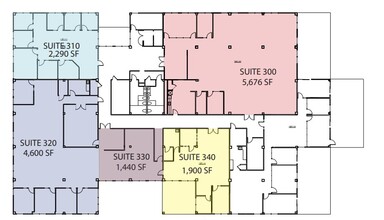 3675 Mount Diablo Blvd, Lafayette, CA à louer Plan d’étage– Image 1 sur 1