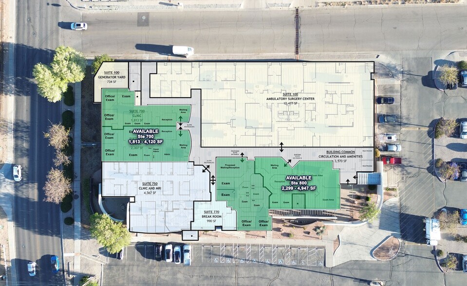 4700 Jefferson St NE, Albuquerque, NM à louer - Plan de site – Image 3 sur 23