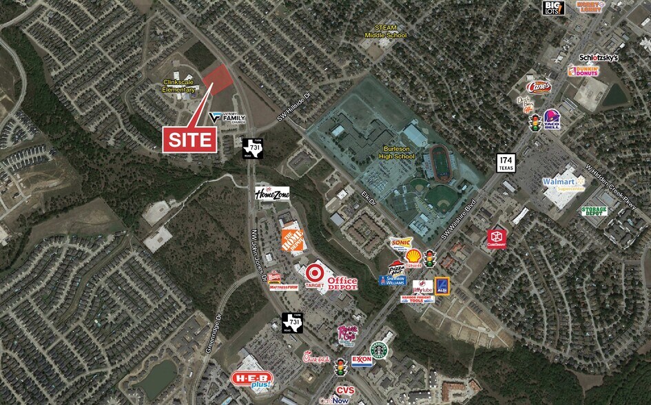 455 NW John Jones Dr, Burleson, TX à vendre - Photo principale – Image 1 sur 1