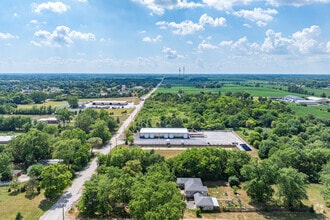 6320 W Bruns Rd, Monee, IL - VUE AÉRIENNE  vue de carte