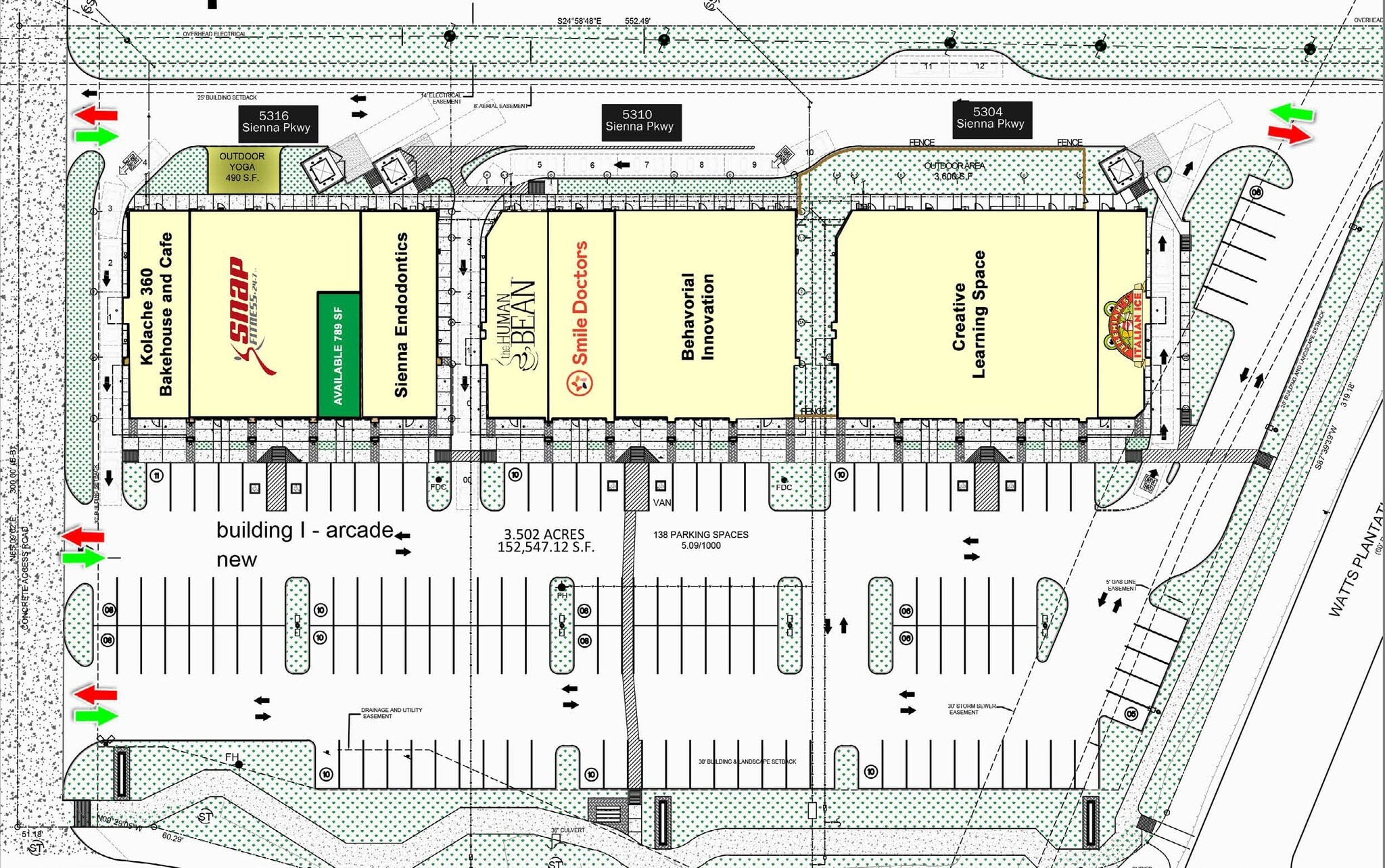 00 Sienna Pky, Missouri City, TX à louer Plan de site– Image 1 sur 1