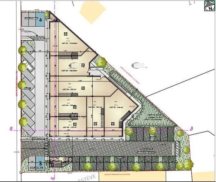 Local d’activités dans Roquevaire à louer - Plan d’étage – Image 2 sur 3