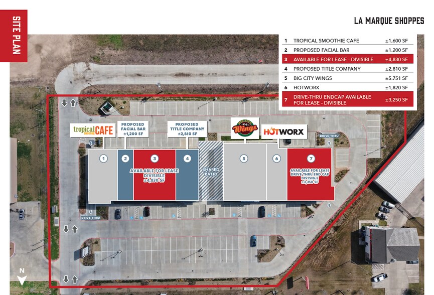 SEQ of I-45 & FM 1764, La Marque, TX à louer - Photo de l’immeuble – Image 3 sur 5