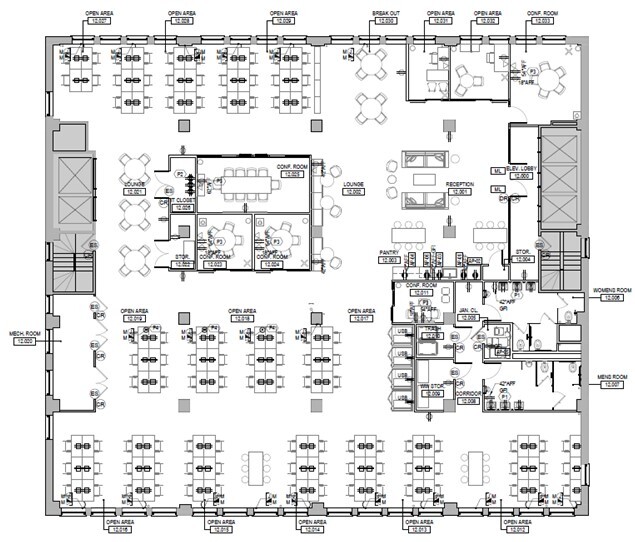 44-50 W 28th St, New York, NY à louer Plan d’étage– Image 1 sur 1