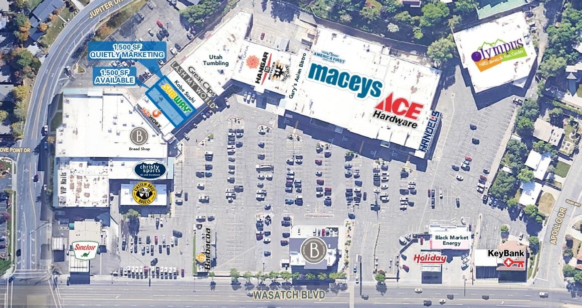 3905-3923 Wasatch Blvd, Salt Lake City, UT à louer Photo de l’immeuble– Image 1 sur 7