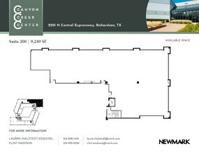 2201 N Central Expy, Richardson, TX à vendre Plan d’étage– Image 1 sur 1