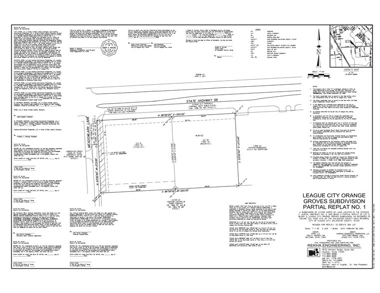 845 W League City Pky, League City, TX à vendre - Plan cadastral – Image 3 sur 5