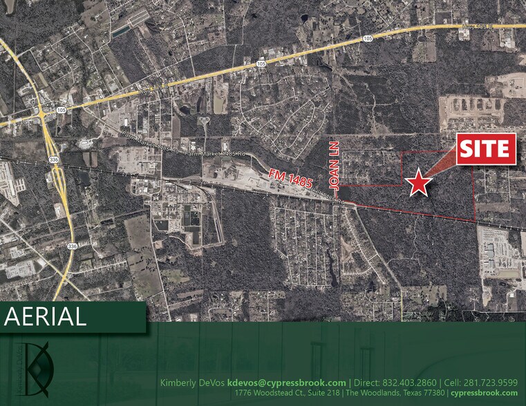 FM 1485 & Joan Ln, Conroe, TX à vendre - Photo de l’immeuble – Image 3 sur 5