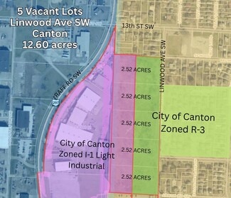 Plus de détails pour Linwood, Canton, OH - Terrain à vendre