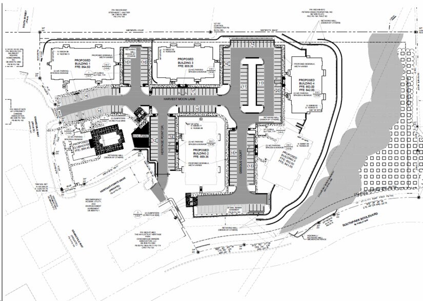 1651 Grand Silo way, Winston-Salem, NC à vendre - Plan de site – Image 2 sur 2