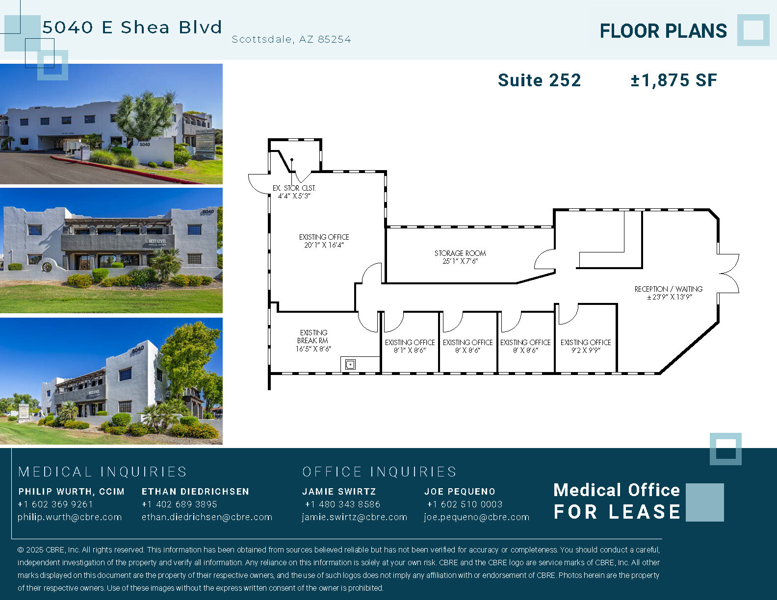 5010 E Shea Blvd, Scottsdale, AZ à louer Plan d’étage– Image 1 sur 1