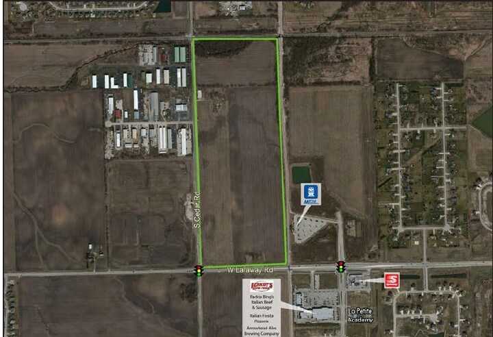 NEC Cedar and Laraway Rd, New Lenox, IL à vendre - Aérien – Image 2 sur 2