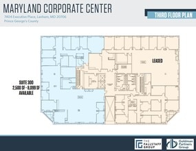 7375 Executive Pl, Lanham, MD à louer Plan d’étage– Image 1 sur 1