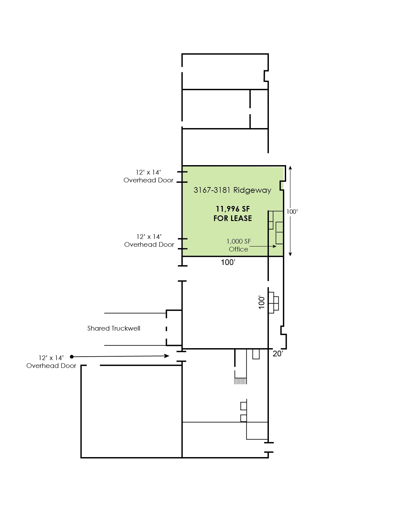 3151-3181 Ridgeway Ct, Commerce Township, MI à louer Plan d’étage– Image 1 sur 8