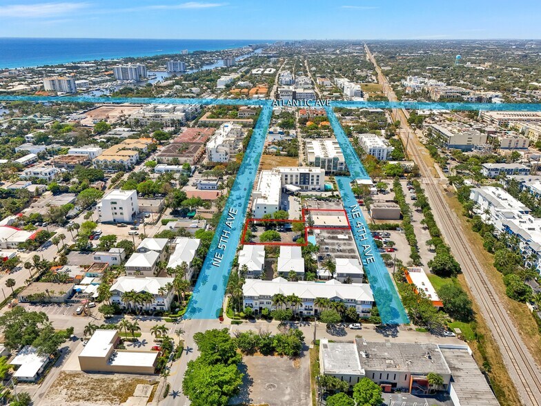 235-245 NE 4th Ave, Delray Beach, FL à vendre - Aérien – Image 3 sur 17