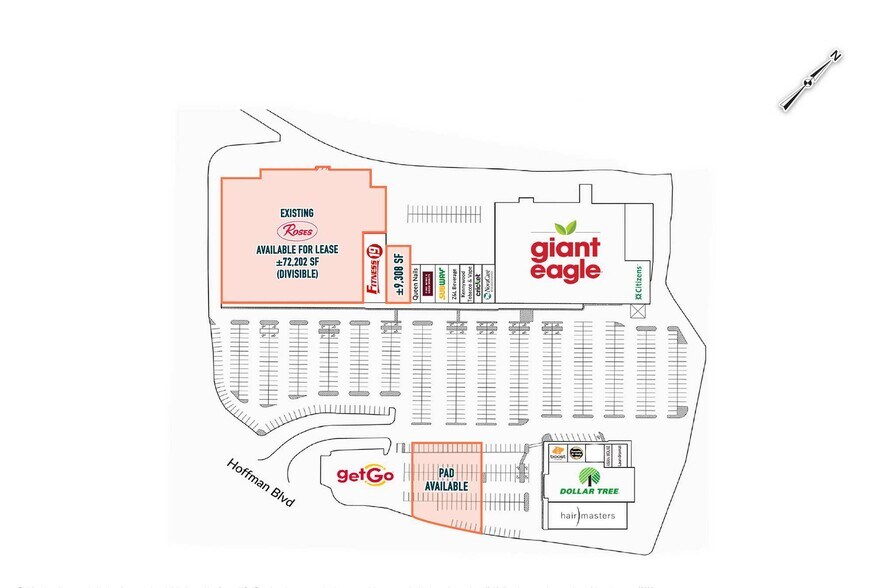 1300-1800 Hoffman Blvd, West Mifflin, PA à louer - Plan de site – Image 2 sur 2