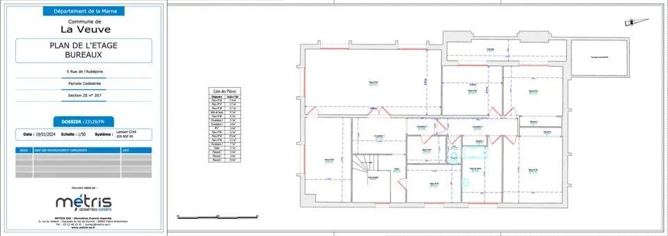 Industriel/Logistique dans La Veuve à louer Plan d’étage– Image 1 sur 10
