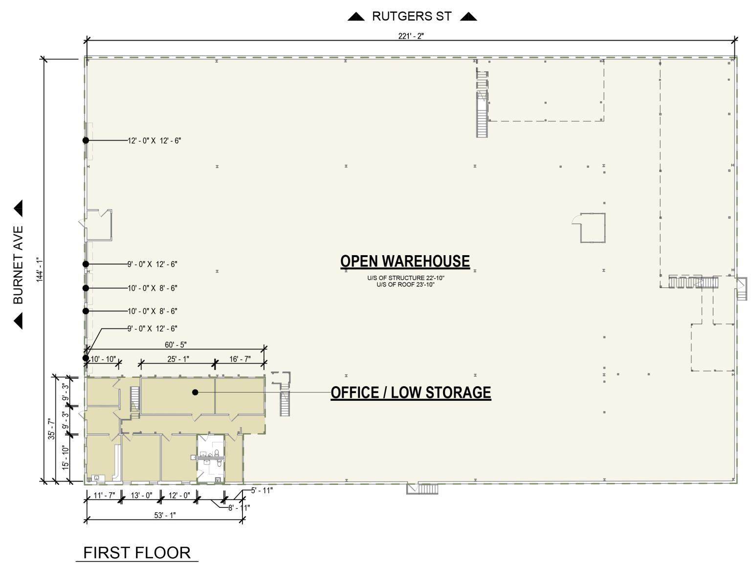 1835 Burnet Ave, Union Township, NJ à louer Plan d’étage– Image 1 sur 1