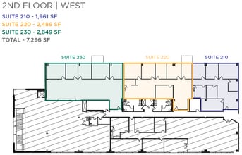 110 S Fairfax Ave, Los Angeles, CA à louer Plan d’étage– Image 1 sur 1