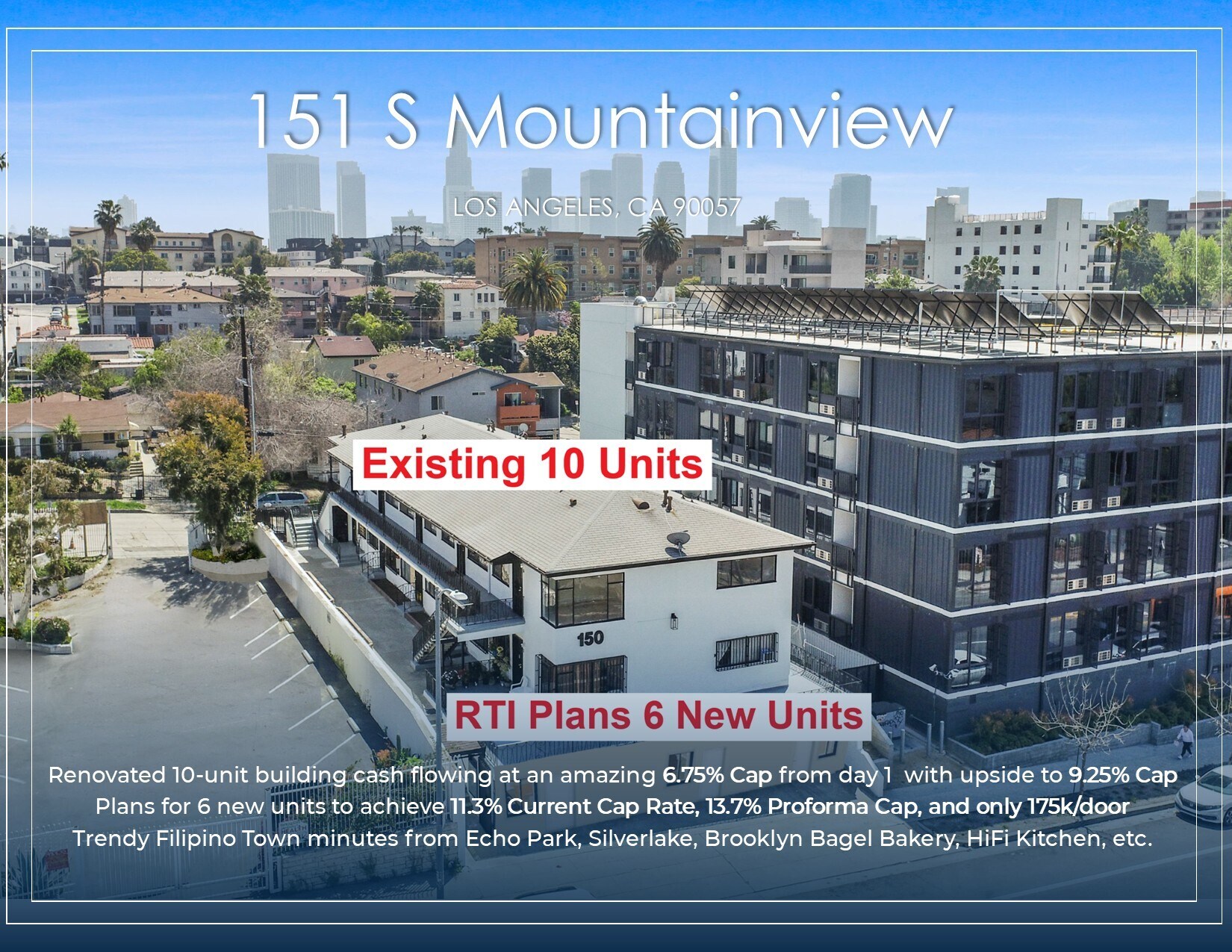 151 S Mountain Vw, Los Angeles, CA à vendre Photo de l’immeuble– Image 1 sur 18