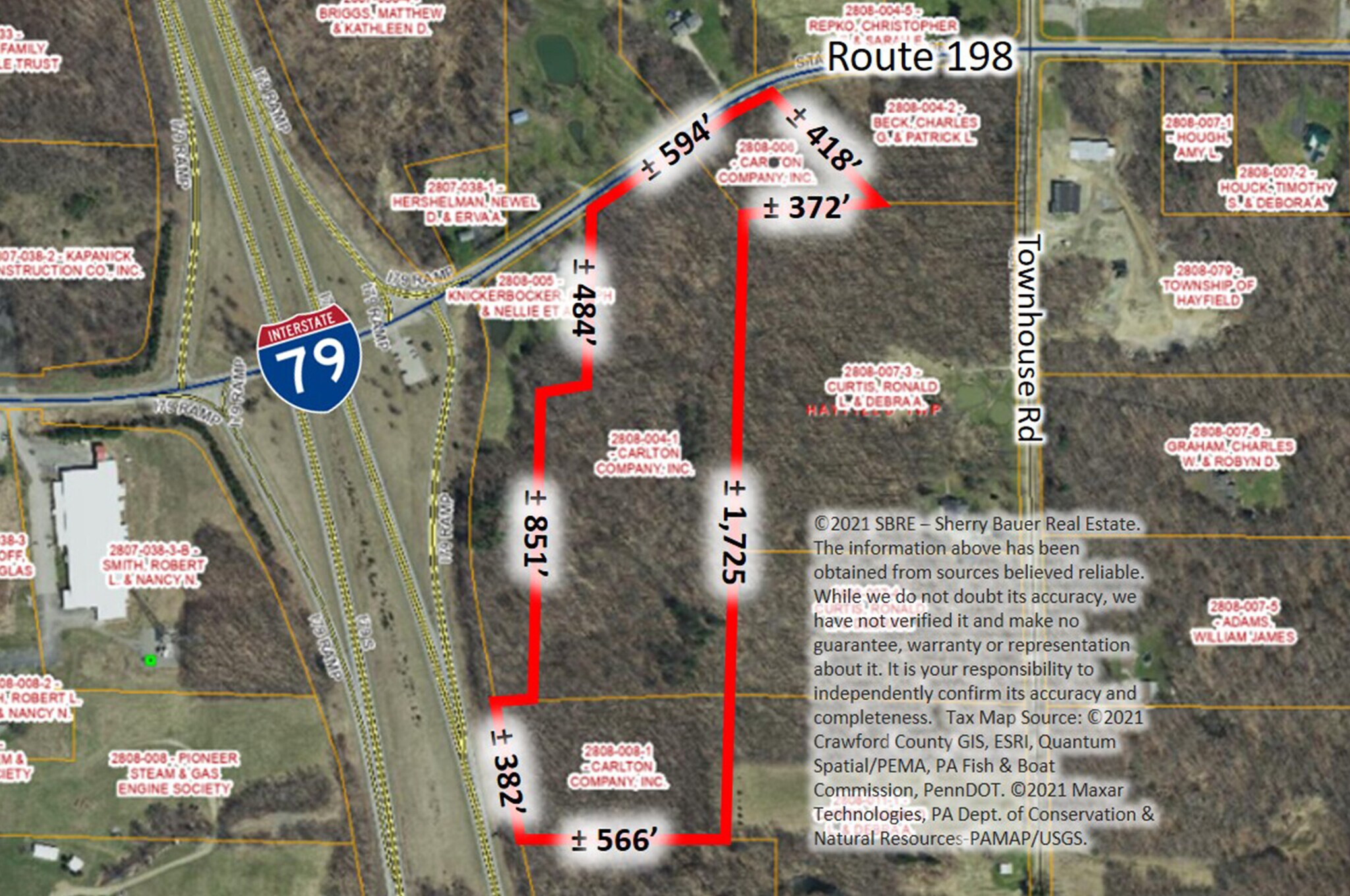 0 Route 198, Saegertown, PA à vendre Photo principale– Image 1 sur 3