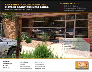Plus de détails pour 9299 W Olive Ave, Peoria, AZ - Industriel/Logistique à louer