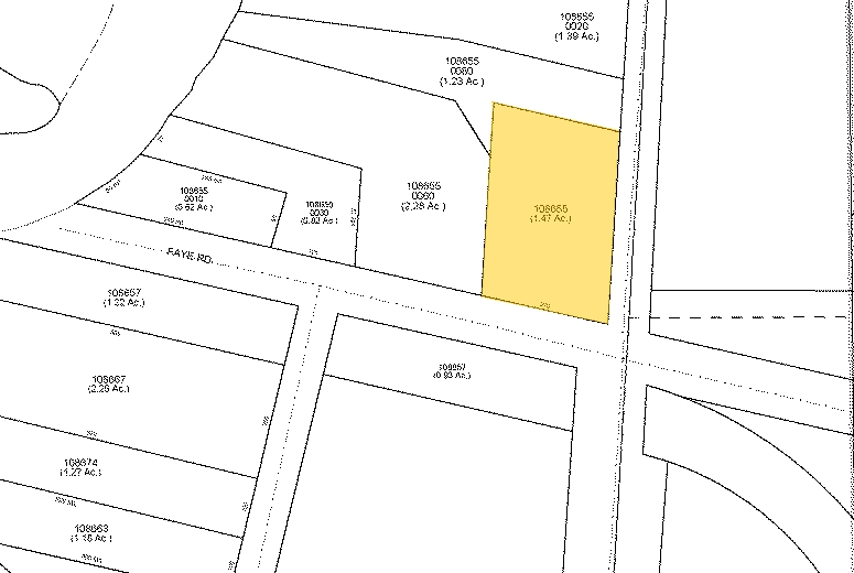 2467 Faye Rd, Jacksonville, FL à louer - Plan cadastral – Image 3 sur 3