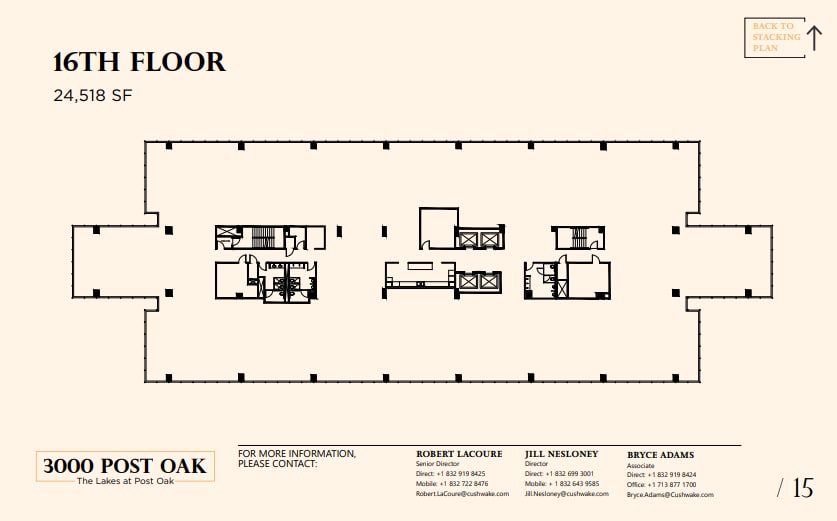 3000 Post Oak Blvd, Houston, TX à louer Plan d’étage– Image 1 sur 1