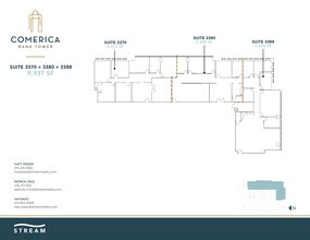 1717 Main St, Dallas, TX à louer Plan d’étage– Image 2 sur 2