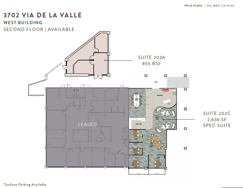 3702 Via de la Valle, Del Mar, CA à louer Plan d’étage– Image 1 sur 6