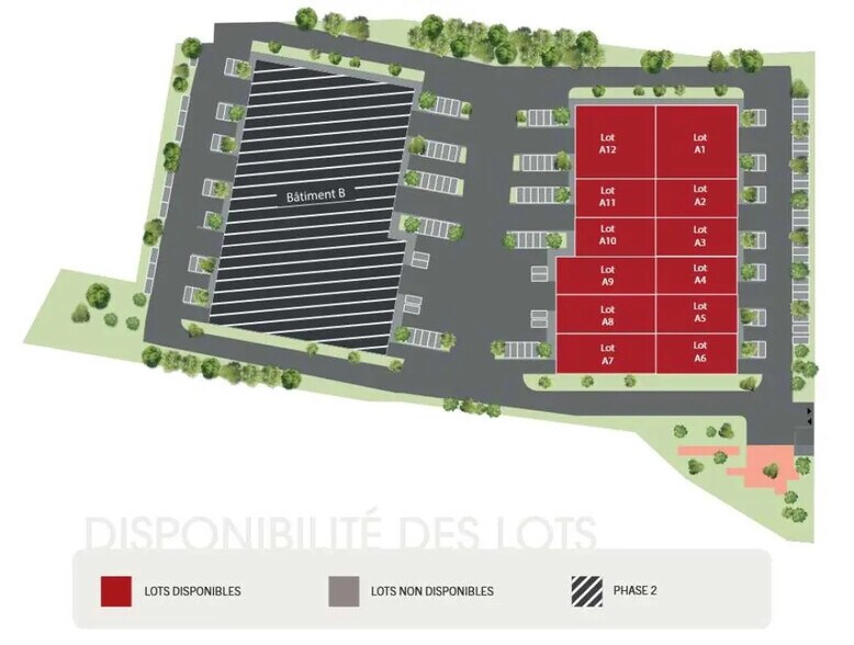 Local d’activités dans Saint-Laurent-de-Mure à louer - Plan d’étage – Image 3 sur 3
