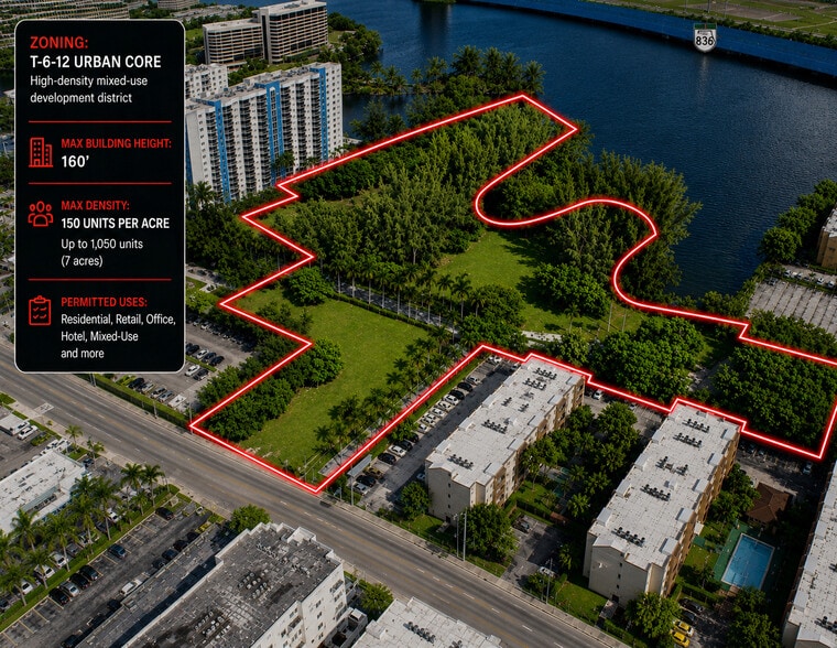 4865 NW 7th St, Miami, FL à vendre - Aérien – Image 3 sur 12