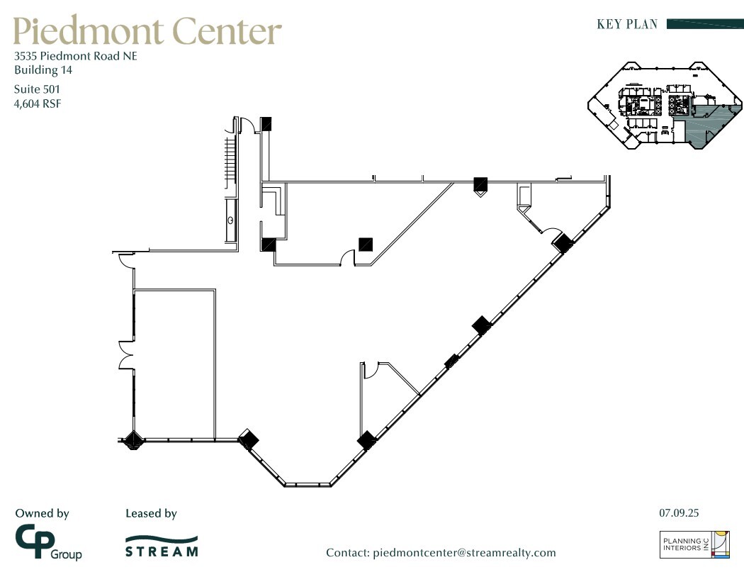 3495 Piedmont Rd NE, Atlanta, GA à louer Plan d’étage– Image 1 sur 1