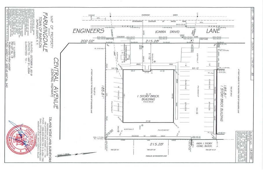 19 Engineers Ln, Farmingdale, NY à louer - Plan de site – Image 3 sur 12
