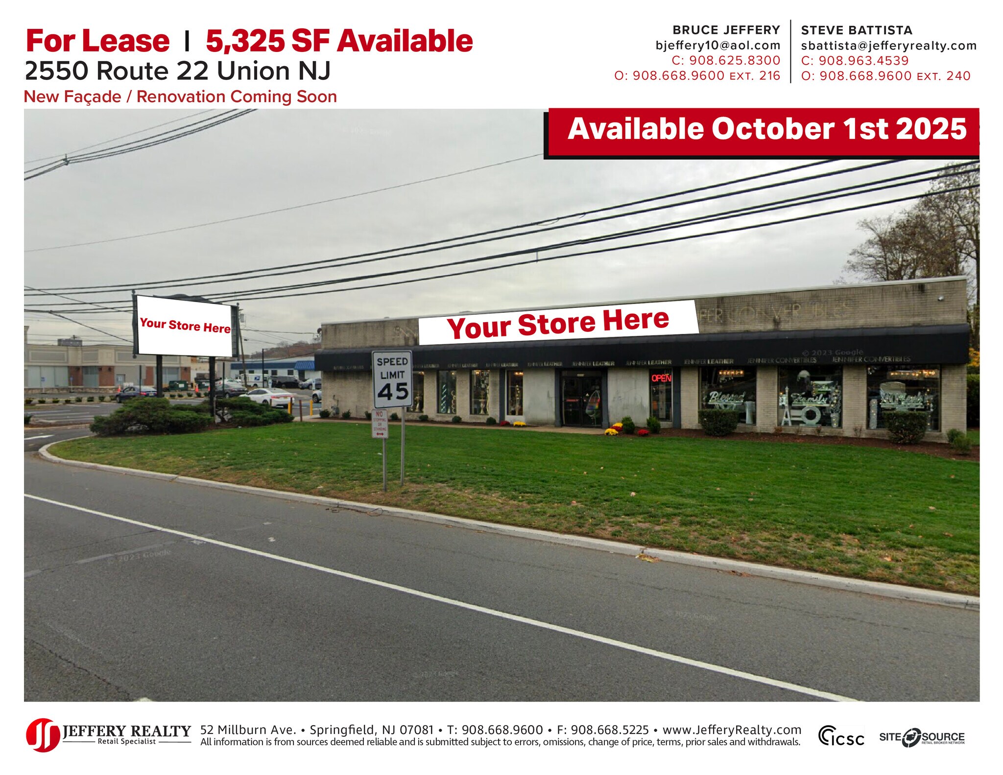 2550 US Highway 22 E, Union, NJ à louer Photo de l’immeuble– Image 1 sur 5