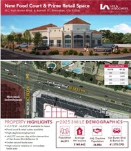 SEC Van Buren Blvd & Barton Rd, Riverside, CA à louer Plan d’étage– Image 1 sur 2