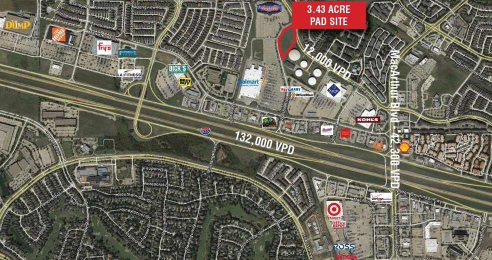8000 Walton Blvd, Irving, TX à louer - Aérien – Image 3 sur 3