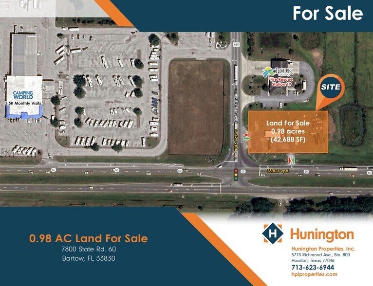 7800 E US Highway 60, Bartow, FL à vendre - Photo de l’immeuble – Image 1 sur 1