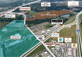Plus de détails pour NEQ I-20 & Rose Hill Rd, Terrell, TX - Terrain à vendre