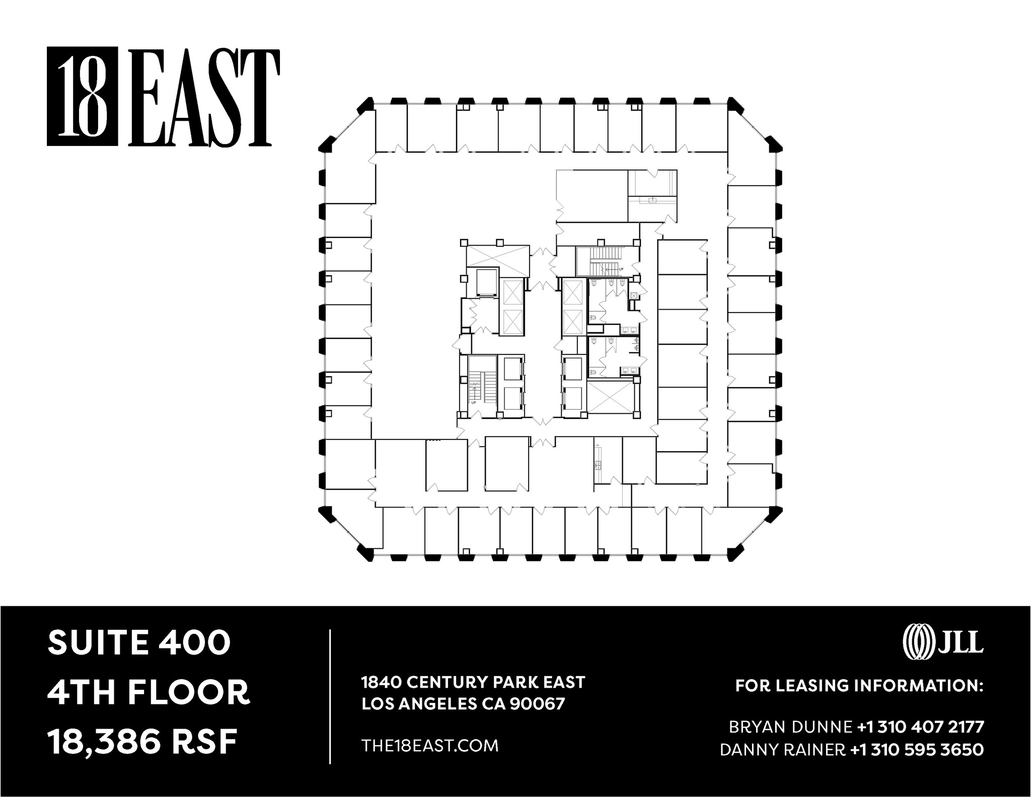 1840 Century Park E, Los Angeles, CA à louer Plan d’étage– Image 1 sur 1