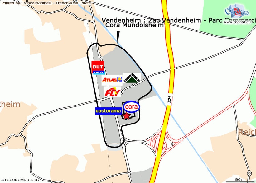 Rue Du Commerce, Vendenheim à louer - Plan d’étage – Image 2 sur 3