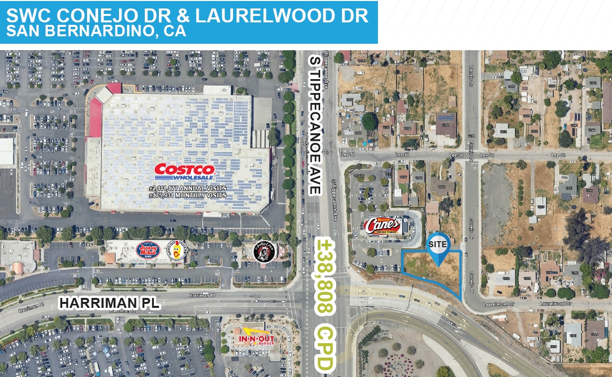 SWC Conejo & Laurelwood Dr, San Bernardino, CA à vendre Photo principale– Image 1 sur 2