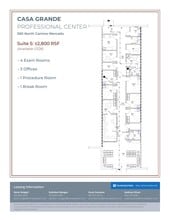 560-580 N Camino Mercado, Casa Grande, AZ à louer Plan d’étage– Image 1 sur 2