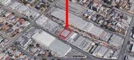 937-939 E 31st St, Los Angeles, CA - VUE AÉRIENNE  vue de carte
