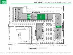 1319 FM 1960 West, Houston, TX à louer Plan de site– Image 1 sur 1