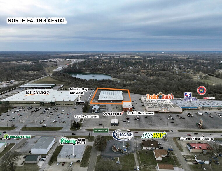 1490 Fort Harrison Rd, Terre Haute, IN à louer - Photo de l’immeuble – Image 2 sur 8