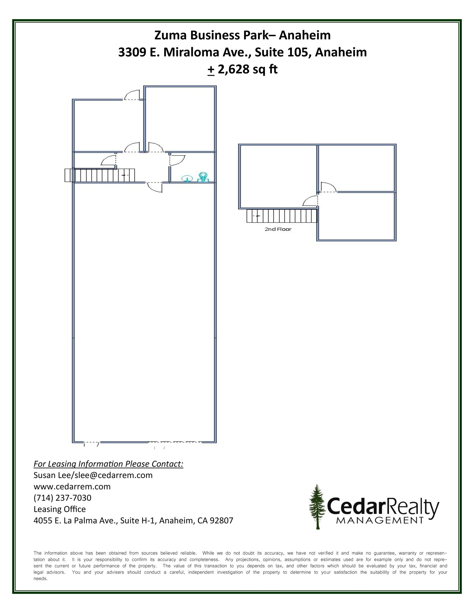 3309 Miraloma Ave, Anaheim, CA à louer Plan de site– Image 1 sur 1